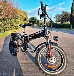 ebike ridstar h20pro, pari al nuovo, meno di 100km