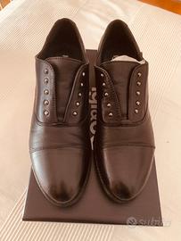 Mocassino in nappa nero 39