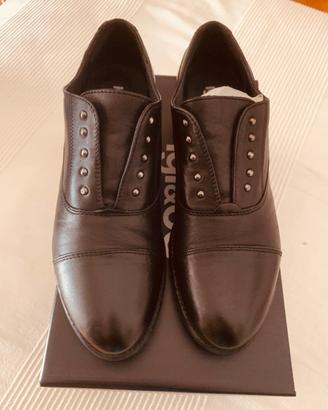 Mocassino in nappa nero 39