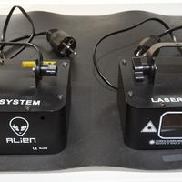 EFFETTI LUCE - LASER RGB 500 mw - MORSETTI LUCE