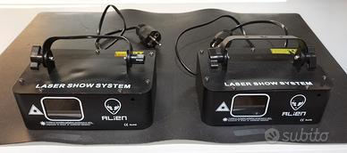 EFFETTI LUCE - LASER RGB 500 mw - MORSETTI LUCE