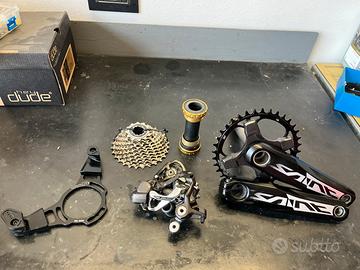 SHIMANO SAINT GUARNITURA PEDEVELLE CAMBIO