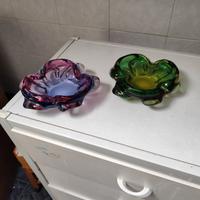 Coppia svuotatasche vintage Murano  F.Poli?