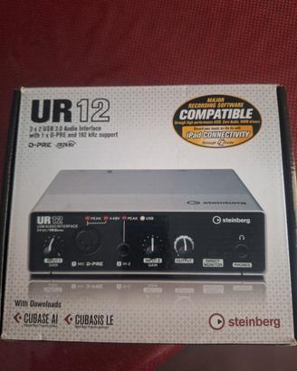 scheda audio steinberg ur 12