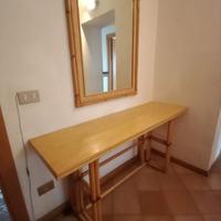 Consolle con specchiera