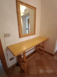 Consolle con specchiera