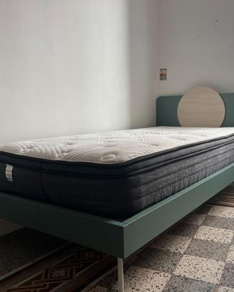 Letto singolo NIDI modello Giro + materasso lusso