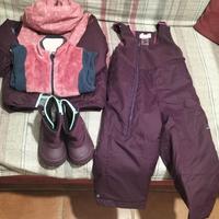 completo da sci bambina 24 mesi Decathlon Lugik