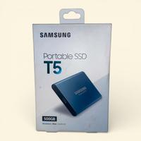 Samsung Portable Ssd T5 Esterno Usb-C 500 GB Blue