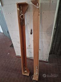 Teleai in legno per tenda mantovana