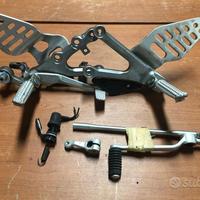 Coppia pedane anteriori Yamaha R6 2006 - 2007