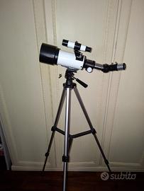 Telescopio con obiettivo 25mm + lente di Barlow zo