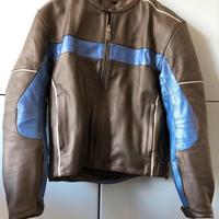 Mtech Giacca Moto In Pelle Uomo tg 48