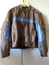 Mtech Giacca Moto In Pelle Uomo tg 48