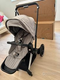 Trio elettrico Cybex e-Priam Platinum Soho grey