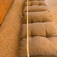 Cuscino imbottito per sedia a  sdraio