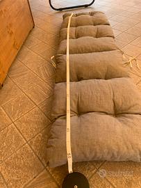 Cuscino imbottito per sedia a  sdraio