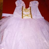 Costume carnevale Rapunzel 2 anni