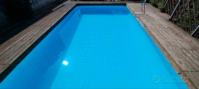 piscina fuori terra  4,2 x 7,0 mt h.1,5mt