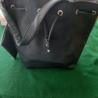borsa secchiello pelle