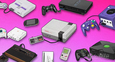 Mega lotto giochi e accessori Retrogame