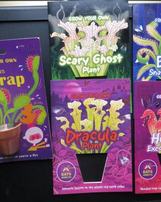 Vintage - Semi di piante carnivore