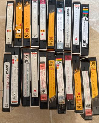 vhs film anni 80 registrati alla tv