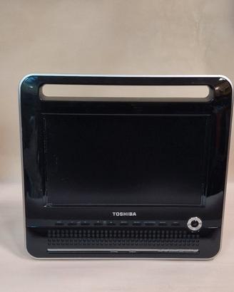 Toshiba SD-P120DT 12-Inch Portable DVD Player TV