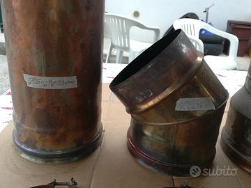 Tubi scarico fumi caminetto