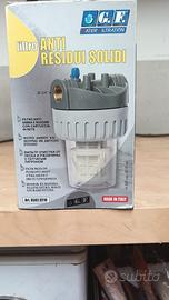 filtro acqua anti residui solidi 