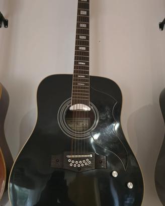 Chitarra Eko ranger 12 corde black electric