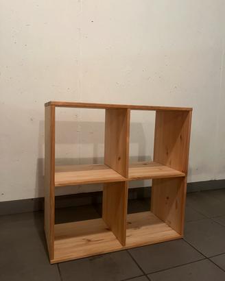 Libreria in legno 4 vani