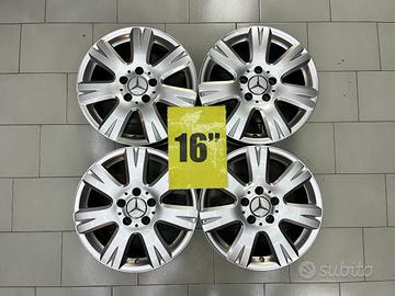 RL206 Cerchi usati originali Mercedes 16"