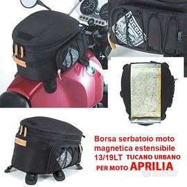 BORSA SERBATOIO MOTO APRILIA MAGNETICA 455 13/19LT