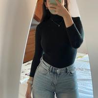 Dolcevita Nero a Costine  – Taglia S
