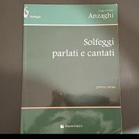 Solfeggi parlati e cantati - 1° Corso - Anzaghi