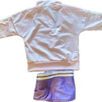 Tuta Adidas mezza stagione bambina tg. 3/4 anni