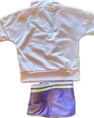 Tuta Adidas mezza stagione bambina tg. 3/4 anni