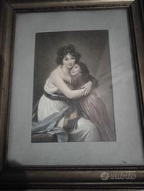 Quadruccio con donna e fanciulla