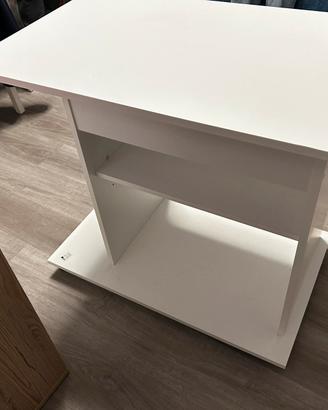 Tavolino multifunzione bianco