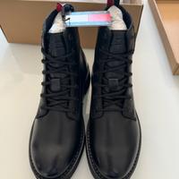 Stivali Tommy Hilfiger Donna taglia 38 Nero Nuovo