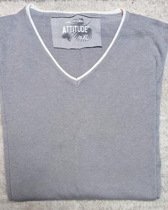 T-Shirt Armand Thiery Attitude grigio chiaro