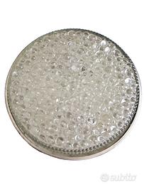 Plafoniera Applique Vetro Bolle Trasparente Vintag