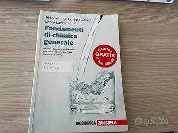 Libro Fondamenti di Chimica generale Atkins