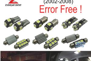 KIT 25 LAMPADE LED INTERNE MERCEDES CLASSE E W211 