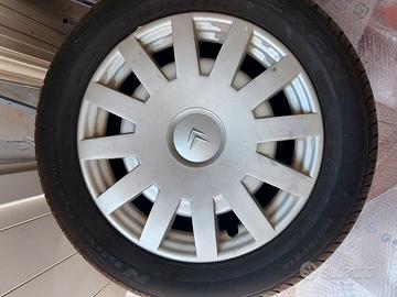 Gomme auto 185/60R15 usate 500km Citroen C3 2006