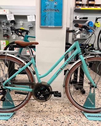 BIANCHI SPILLO RUBINO DELUXE 21V CELESTE VINTAGE