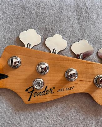 Manico fender jazz bass mexico pau ferro
