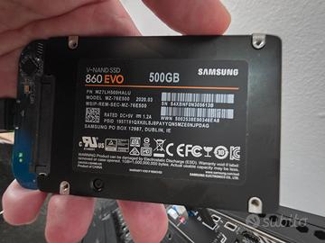 SSD Samsung 860 EVO 500GB SATA,  stato 99%