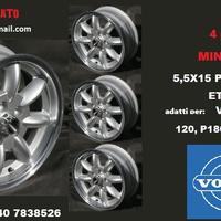 Cerchi minilite 5,5x15 5x114 et20 volvo